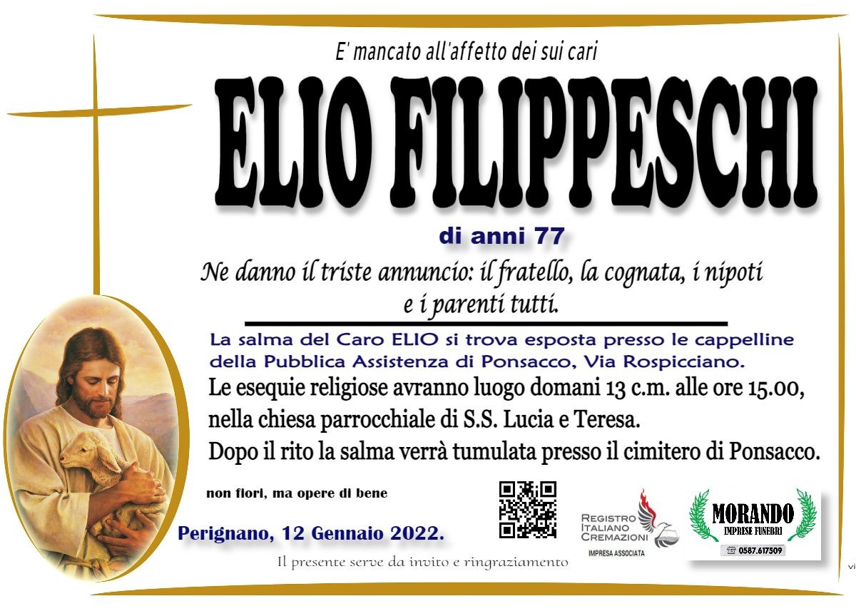 MANIFESTO Elio Filippeschi