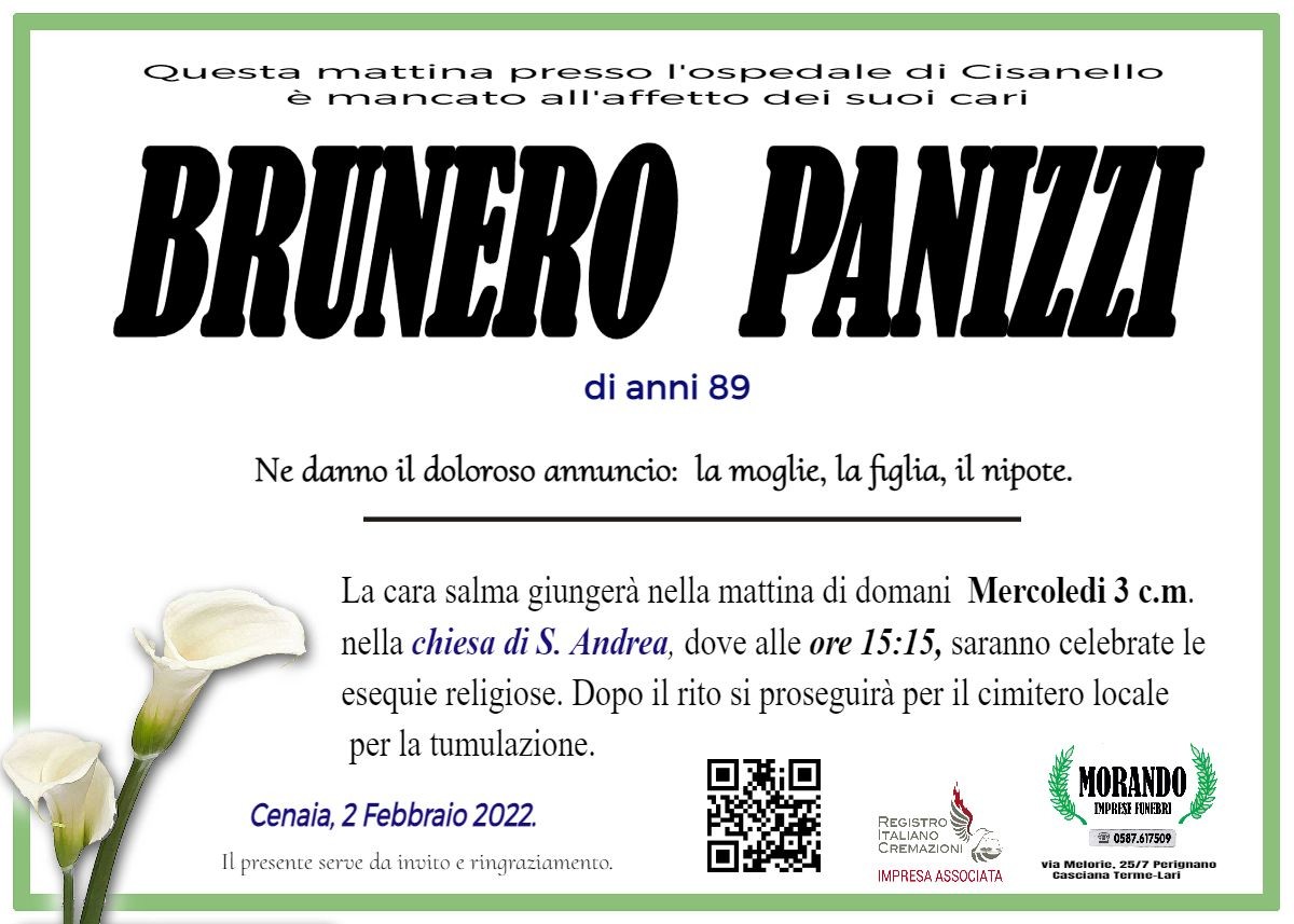 MANIFESTO BRUNERO PANIZZI