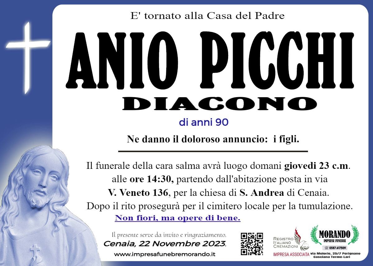 MANIFESTO ANIO PICCHI